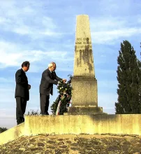 Koszorúzás Aradon, 2005. október 6.