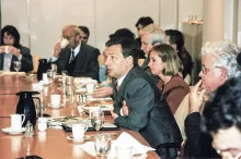 Orbán Viktor miniszterelnök előadása. Council on Foreign Relations, 1999