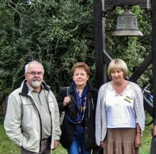 Páneurópai Piknik emlékpark, Sopronpuszta, 2014. Balkányi Magdolna, Filep Mária