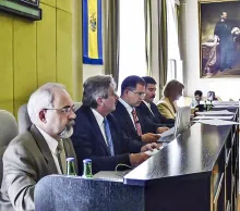 Debrecen vezetői, 2002-2006 (Halász D. János, Kósa Lajos, Pajna Zoltán, Hajdúné Csabai Éva) 