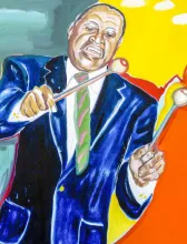 Lionel Hampton, National Portrait Gallery, Washington